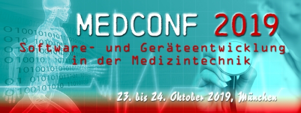 MedConf 2019, 23 – 24. October in Munich