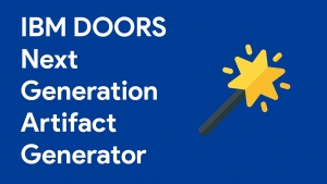 IBM DOORS Next Generation Artifact Generator